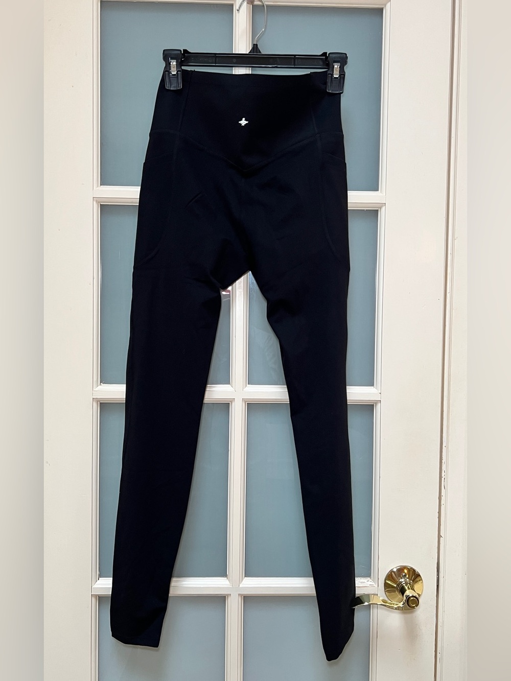 NWT Halara UltraSculpt High Waisted 7/8 Leggings with Pockets Black Size Medium - Picture 6 of 8